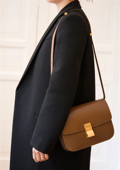 celine box strap length|Celine box bag.